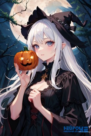 Милые аниме ведьмочки к Хэллоуину (часть 2)